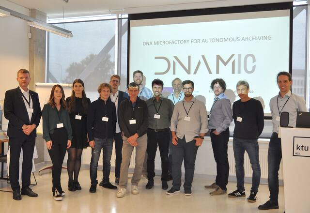 The DNAMIC consortium at the kick-off in Kaunas